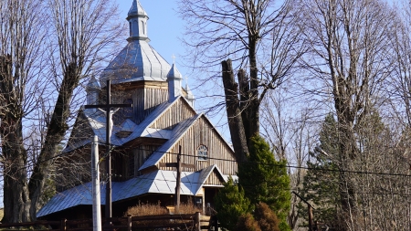 Hoszów, cerkiew św. Mikołaja, fot. Ilona Dusza Rzeszowska, Podkarpacka Komisja Filmowa