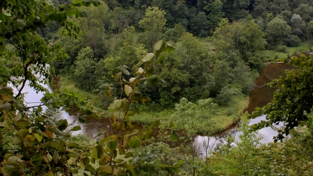 Mymoń, przełom Wisłoka, fot. Przykuta,CC BY-SA 3 0, Wikimedia Commons