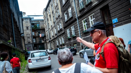 Przemyśl, ulica Biblioteczna, otwarcie Podkarpackiego Szlaku Filmowego, fot. Michał Woźny, Podkarpackie Film Commision (2)