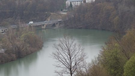 Solina, most przed zaporą, na drodze nr 895, fot. Anita Drąg-Rutkowska, Podkarpacka Komisja Filmowa