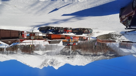 Tatranská Lomnica, parkovisko pri lanovke, autor: Dana Štulrajterová, Zdroj: Združenie cestovného ruchu Vysoké Tatry