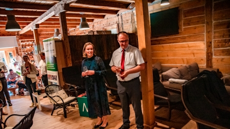 Kino Końkret podczas Otwarcia Podkarpackiego Szlaku Filmowego w Bieszczadach, lipiec 2022, fot. Michał Woźny, Podkarpacka Komisja Filmowa