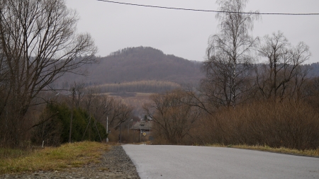 Droga w Zatwarnicy, fot. Ilona Dusza Rzeszowska, Podkarpacka Komisja Filmowa