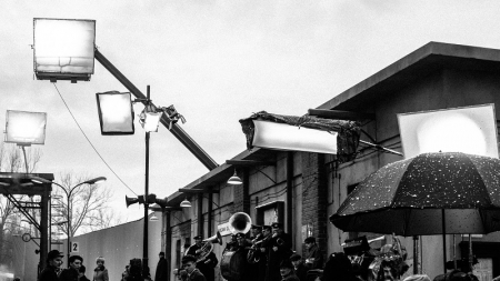 Zimna wojna - na planie filmowym, fot. Łukasz Bąk, Podkarpackie Film Commission