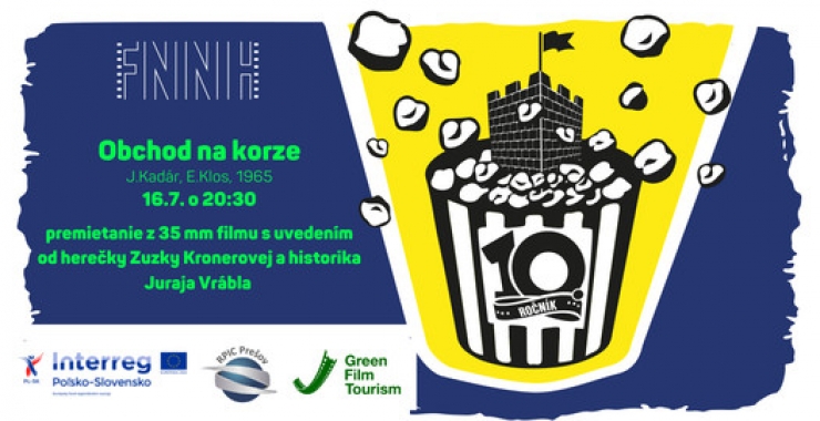 16.07.2022 | GreenFilmTourism podczas Filmowej Nocy na Zamku Šariš 2022
