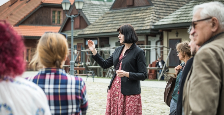 13.05.2022 | Seminarium dla przewodników turystycznych, instytucji ochrony dziedzictwa kulturowego i przyrodniczego w Miasteczku Galicyjskim w Nowym Sączu